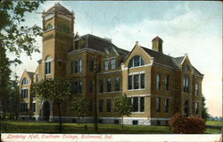 Earlham College - Lindeley Hall Richmond, IN Postcard Postcard