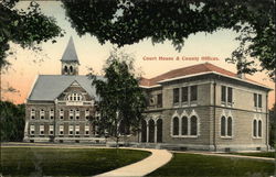 Court House & County Offices Cooperstown, NY Postcard Postcard