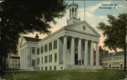 Court House and Grounds Postcard