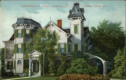 Residence of John Lewis Childs Postcard