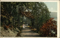 Flirtation Walk West Point, NY Postcard Postcard