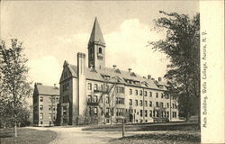 Main Building, Wells College Aurora, NY Postcard Postcard