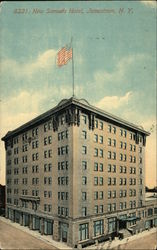 New Samuels Hotel Jamestown, NY Postcard Postcard