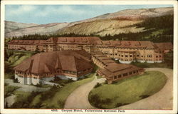 Canyon Hotel, Yellowstone National Park Postcard