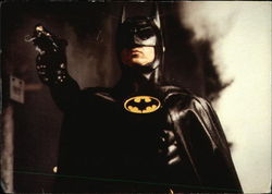 Michael Keaton as Batman Actors Postcard Postcard