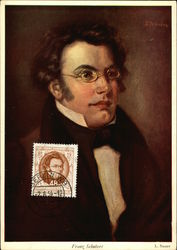 Franz Schubert Postcard