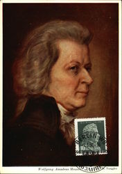 Wolfgang Amadeus Mozart Postcard