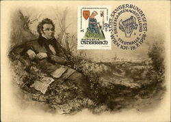 Franz Schubert, 1797 1828 Postcard