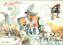 Olympic Games Cross Country Skiing Maximum Cards Postcard Postcard