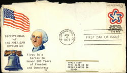 Bicentennial of the American Revolution, First in a Series to Honor 200 Years of Freedom, Democracy First Day Covers First Day C First Day Cover