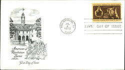 American Revolution Series, First Day of Issue First Day Covers First Day Cover First Day Cover