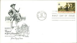 Rising of the Spirit of Independence, First Day of Issue First Day Cover