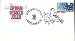 Iowa State Fair, August 12-22, 1982 First Day Cover