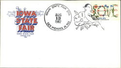 Iowa State Fair, August 12-22 1982 First Day Cover