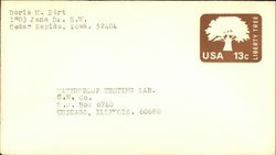 13 Cent Liberty Tree Stamp First Day Cover