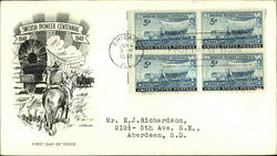 Swedish Pioneer Centennial, 1848 1948, First Day of Issue First Day Cover