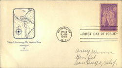 The 50th Anniversary Pan American Union, 1890-1940 First Day Cover