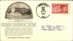 Chicago Historial Cachet First Day Covers First Day Cover First Day Cover