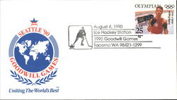 Seattle '90 Goodwill Games, Uniting the World's Best First Day Cover