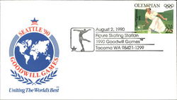 Seattle '90 Goodwill Games, Uniting the World's Best First Day Cover