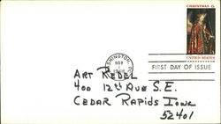 Christmas Stamp, First Day of Issue First Day Cover