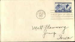 3 cent Stamp First Day of Issue First Day Cover