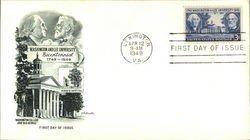 Washington and Lee University Bicentennial 1749-1949, First Day of Issue First Day Cover