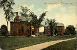 Hedge Laboratory, Roger Williams Hall, Bates College Lewiston, ME Postcard Postcard