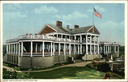 Cape Casino and Grounds Portland, ME Postcard Postcard