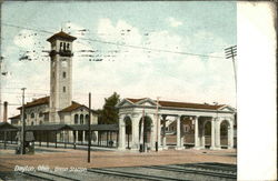 Union Station Dayton, OH Postcard Postcard