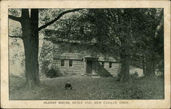 Oldest House - Built 1725 Postcard