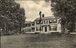 Home of the late Dwight L. Moody East Northfield, MA Postcard Postcard