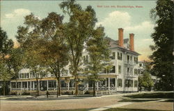 Red Lion Inn Stockbridge, MA Postcard Postcard