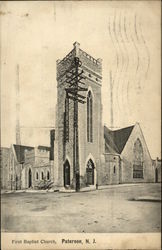 First Baptist Church Postcard