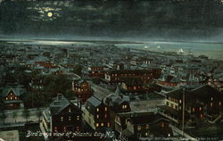 Bird's Eye View of Atlantic City Postcard