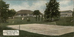 A Recreation Spot at Hershey Chocolate Company Postcard