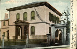 Old Jewish Synagogue Newport, RI Postcard Postcard