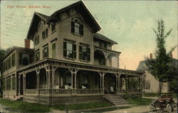 Elks Home Malden, MA Postcard Postcard