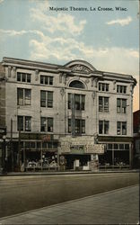 Majestic Theatre La Crosse, WI Postcard Postcard