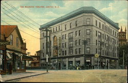 The Majestic Theatre Arctic, RI Postcard Postcard