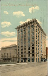 Hartman Building and Theatre Columbus, OH Postcard Postcard