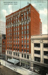 Hippodrome Building Cleveland, OH Postcard Postcard