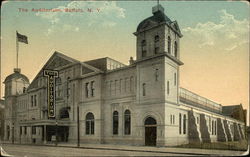 Street View of The Auditorium Postcard