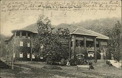 Roricks Glen Theatre Elmira, NY Postcard Postcard