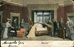 Scene From Paul Armstrong's American Comody, "The Heir to the Hurrah" Actors Postcard Postcard