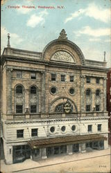 Temple Theatre Rochester, NY Postcard Postcard