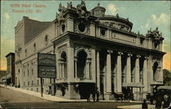 Willis Wood Theatre Postcard