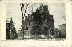 The Athenaeum Public Library Postcard