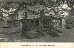 Maple Grove Inn St. Johnsbury, VT Postcard Postcard