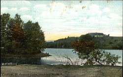 Rescue Lake, looking north Postcard